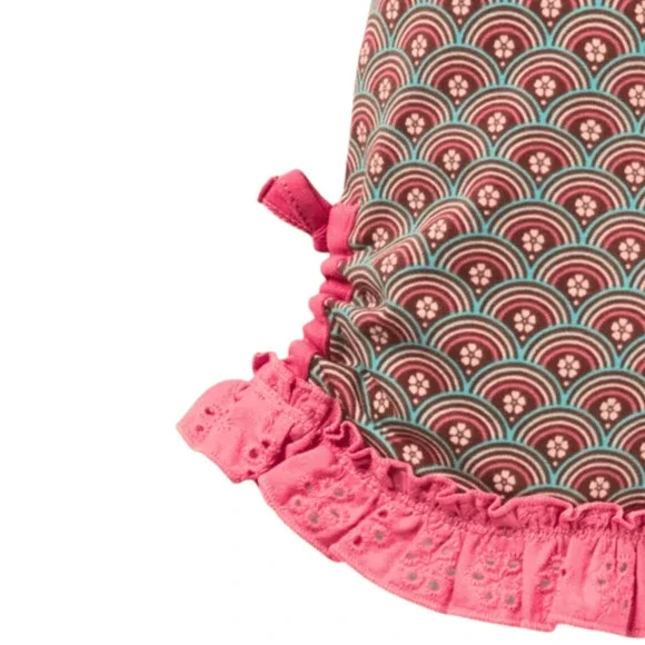 Matilda Jane Lucille Rainbow Print Shorties Girls Bloomers Sz 12-18 Months - Picture 8 of 9